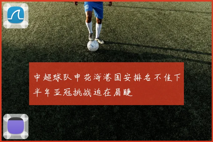 中超球队申花海港国安排名不佳下半年亚冠挑战迫在眉睫